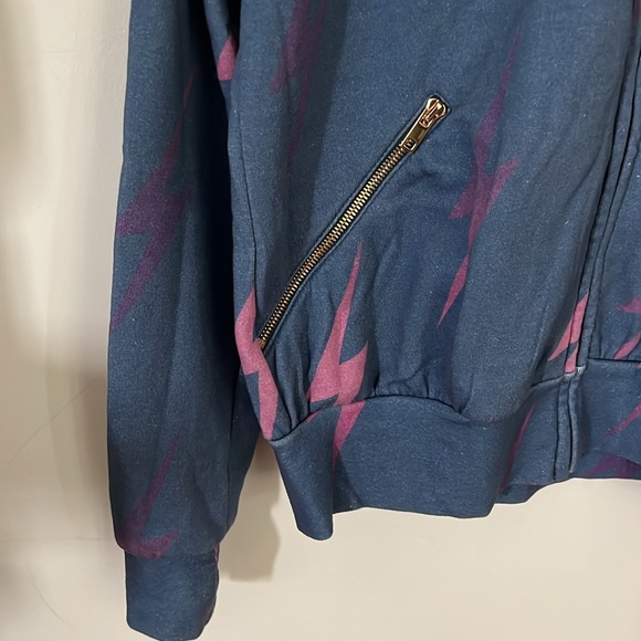 Women’s Aviator Nation Zip Front Hoodie - Picture 2 of 5